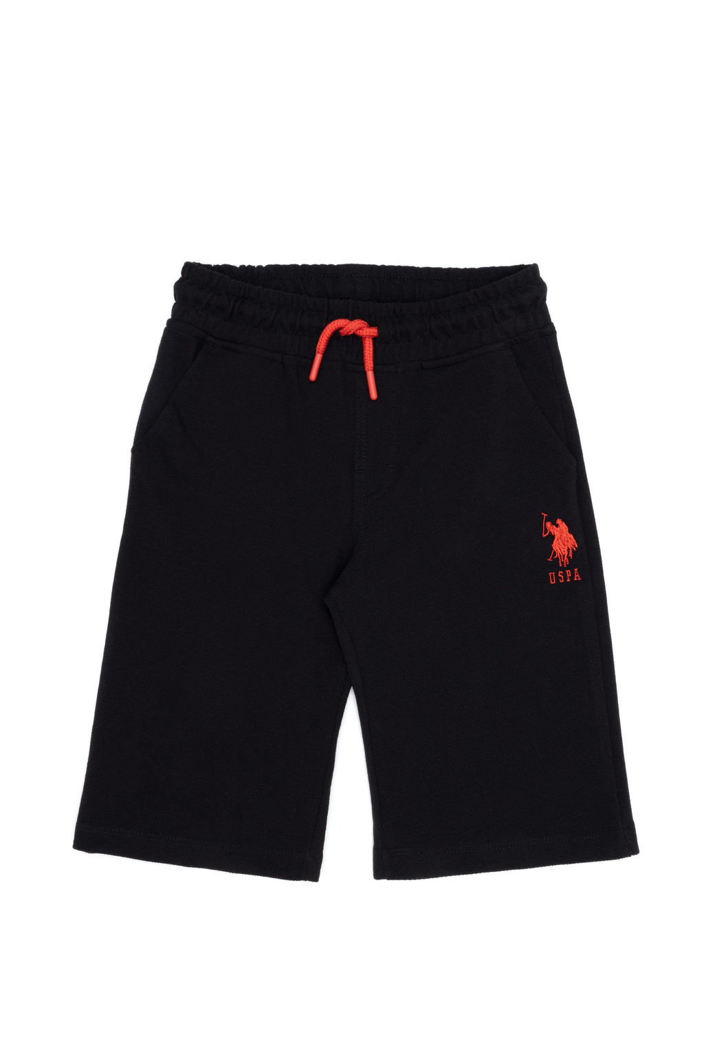Черные вязаные шорты для мальчика - U.s. polo assn фото 7