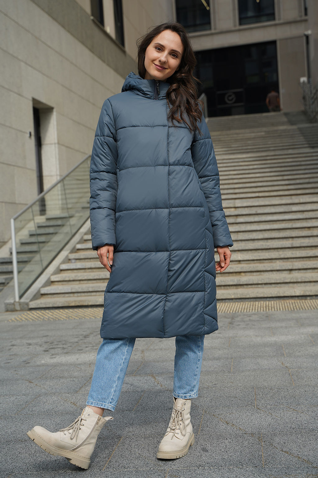 Пальто зимнее / 43811 - Twin tip фото 24