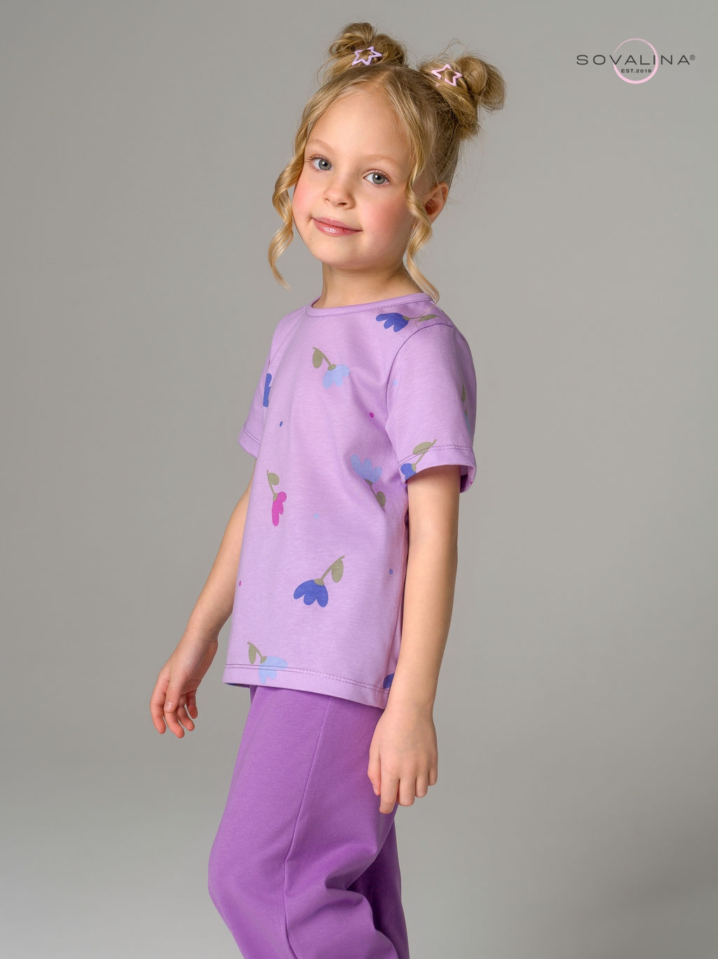 Костюм Лето сиреневый колокольчик-сирень - Sovalina фото 15