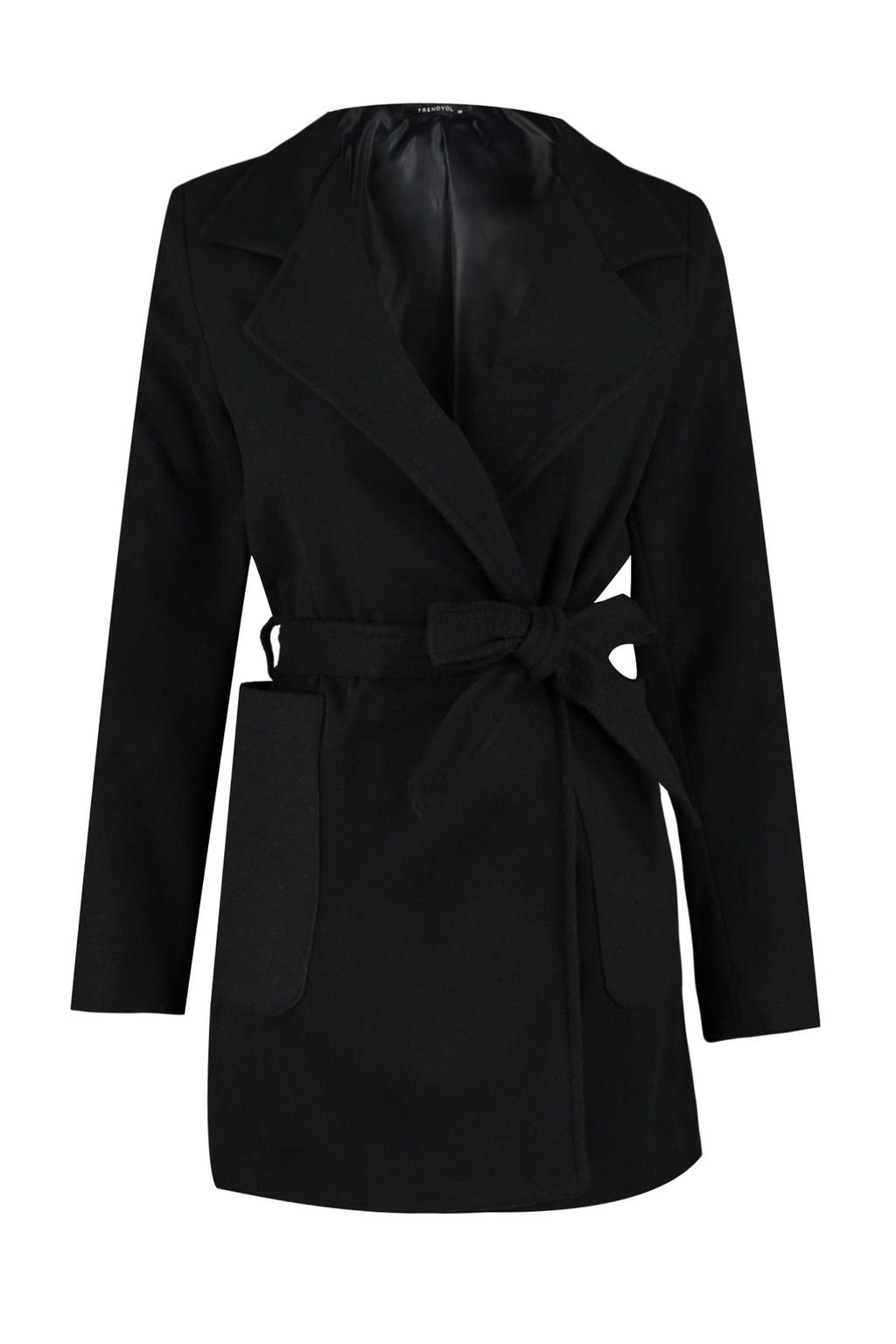 Trendyolmilla Siyah Kusakl? Yunlu Kase Kaban TWOAW24KB00170  фото 14