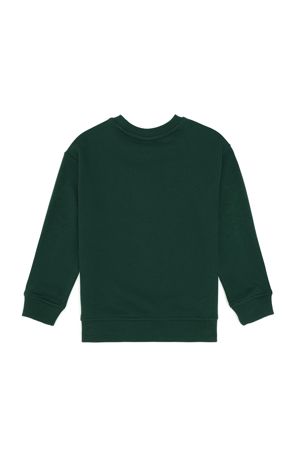 Erkek _ocuk Koyu Ye_il Bisiklet Yaka Sweatshirt Sepette S_rpriz _ndirim - U.s. polo assn фото 2