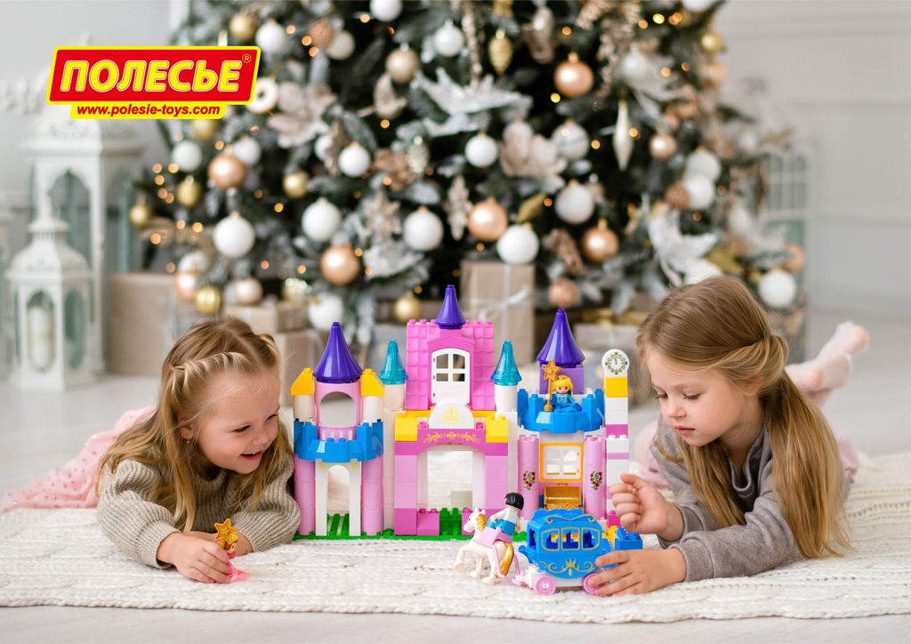 Конструктор Макси - Весёлая принцесса (146 элементов) (в коробке) - Полесье фото 8