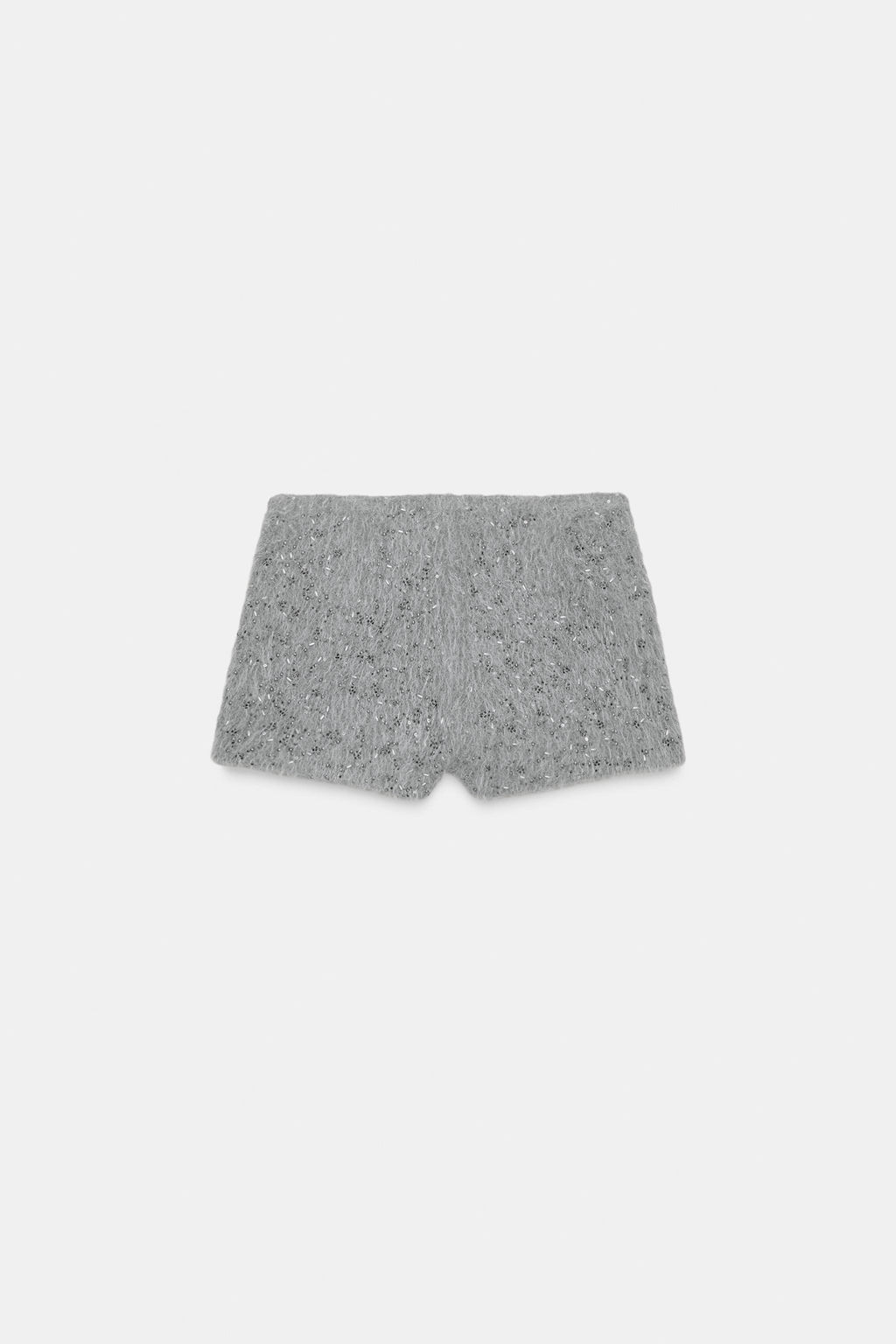 MINI FAUX FUR BEAD SHORTS - Zara фото 5