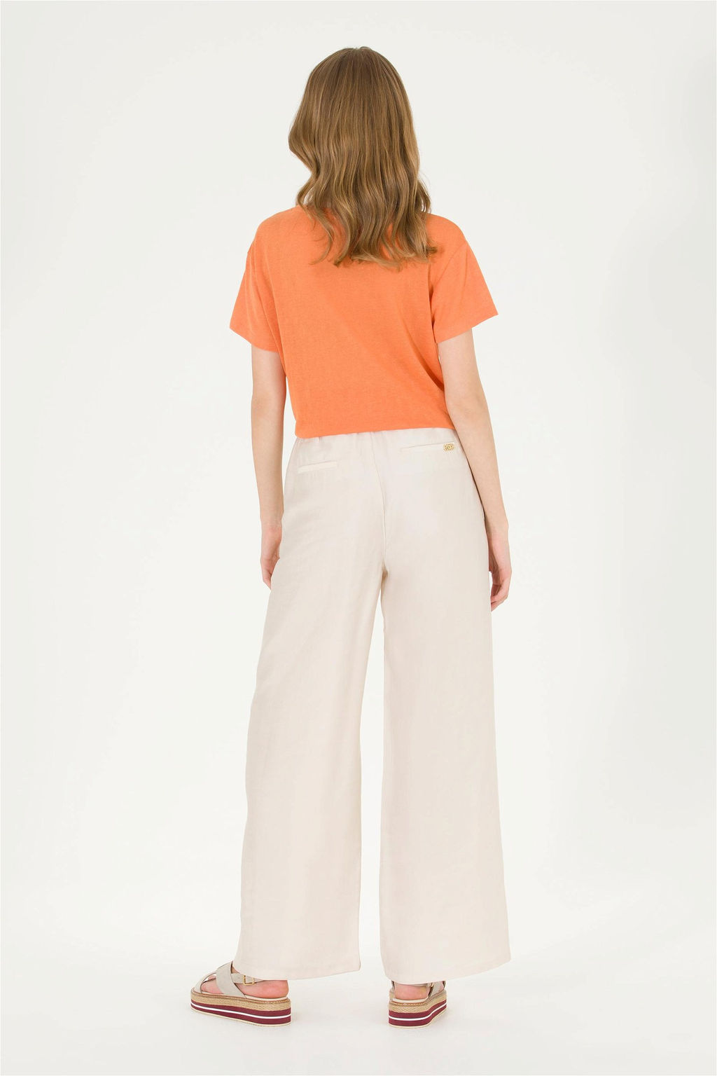 U. S. Polo Assn Женские кремовые брюки - U.s. polo assn фото 4