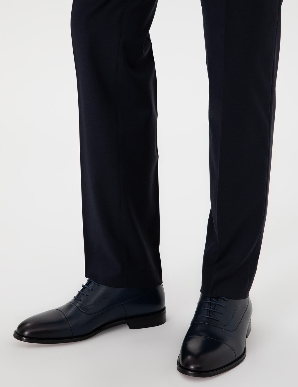 Lacivert Klasik Ayakkab_