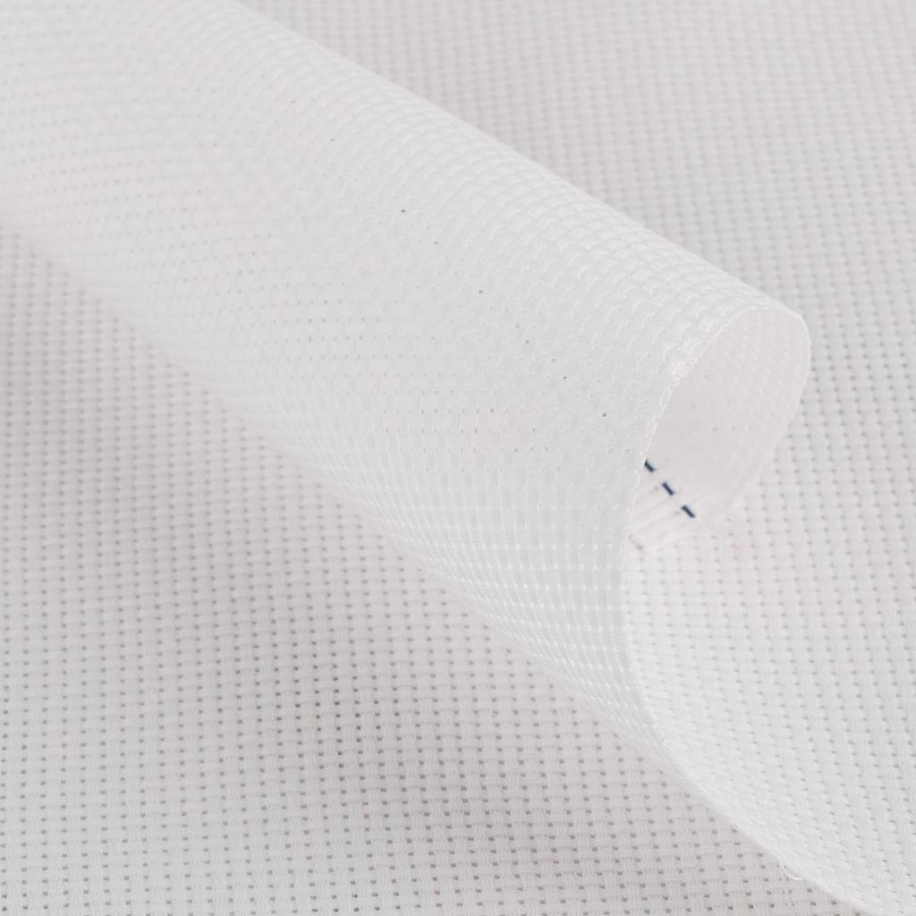 Канва K03 Gamma Aida №11 ФАСОВКА 100% хлопок 50 х 50 см  2 см белый