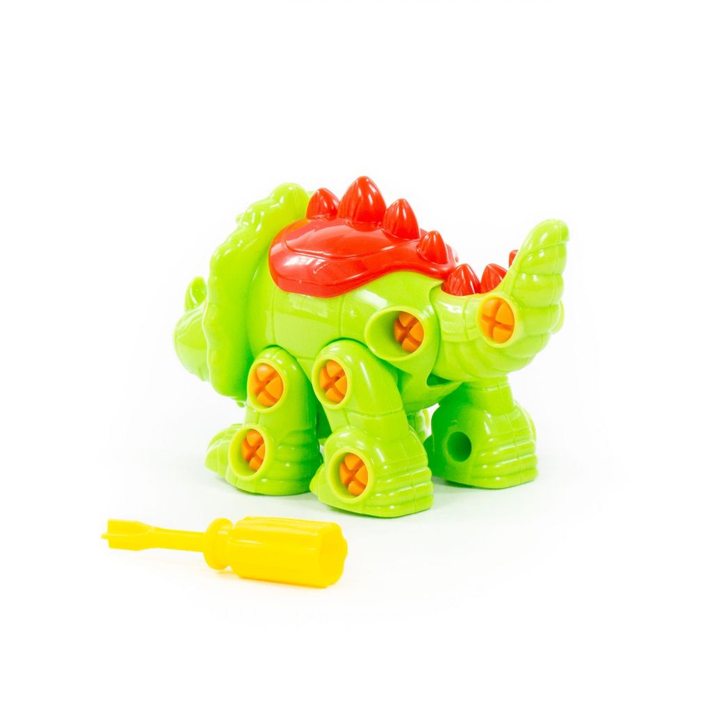 Конструктор-динозавр Трицератопс (32 элементов) (в пакете) - Полесье фото 3