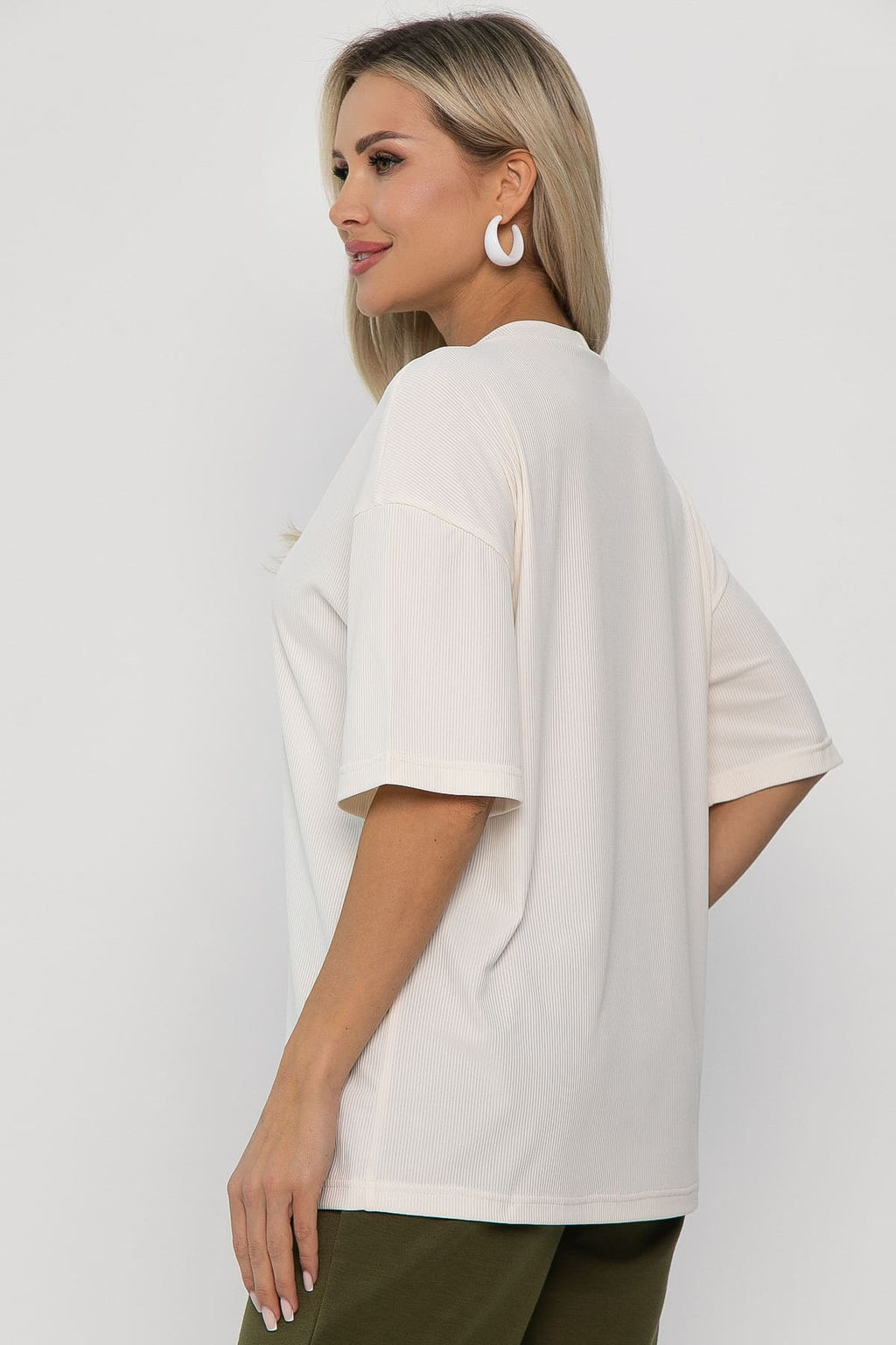 Футболка Аризона (молочная) Б13800-25М - Lt collection фото 3