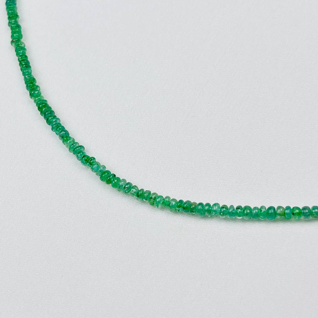 Чокер из Изумруда 39 см +