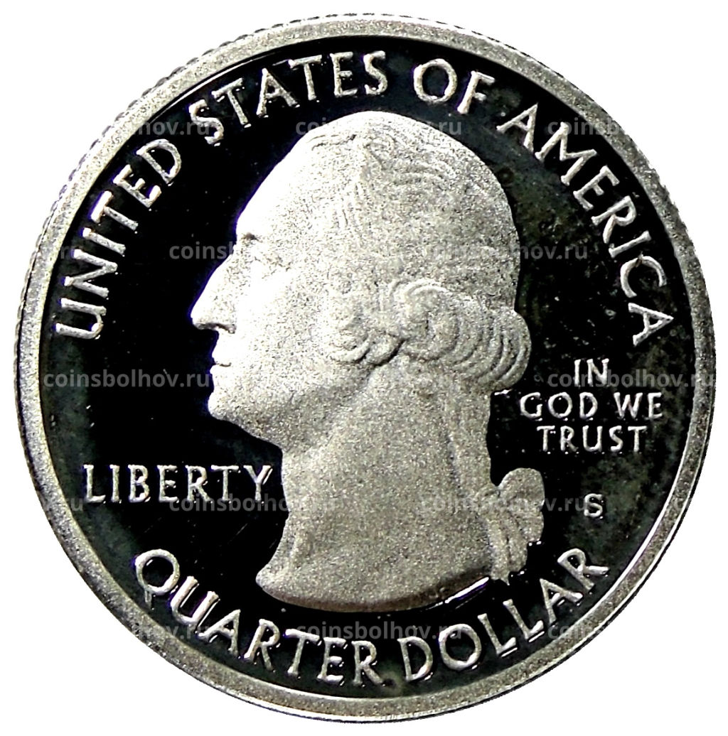 1/4 доллара (25 центов) 2012 года S США Национальные парки №12 исторический парк Чако