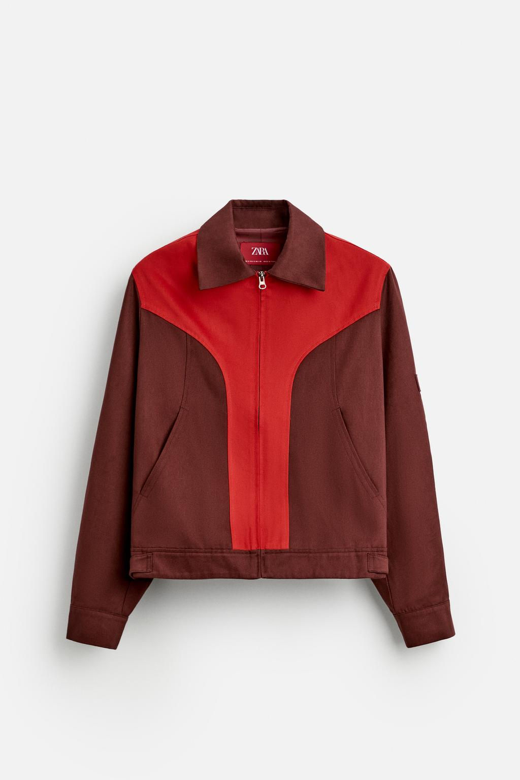 COLOUR BLOCK JACKET X HARRY LAMBERT - Zara фото 6