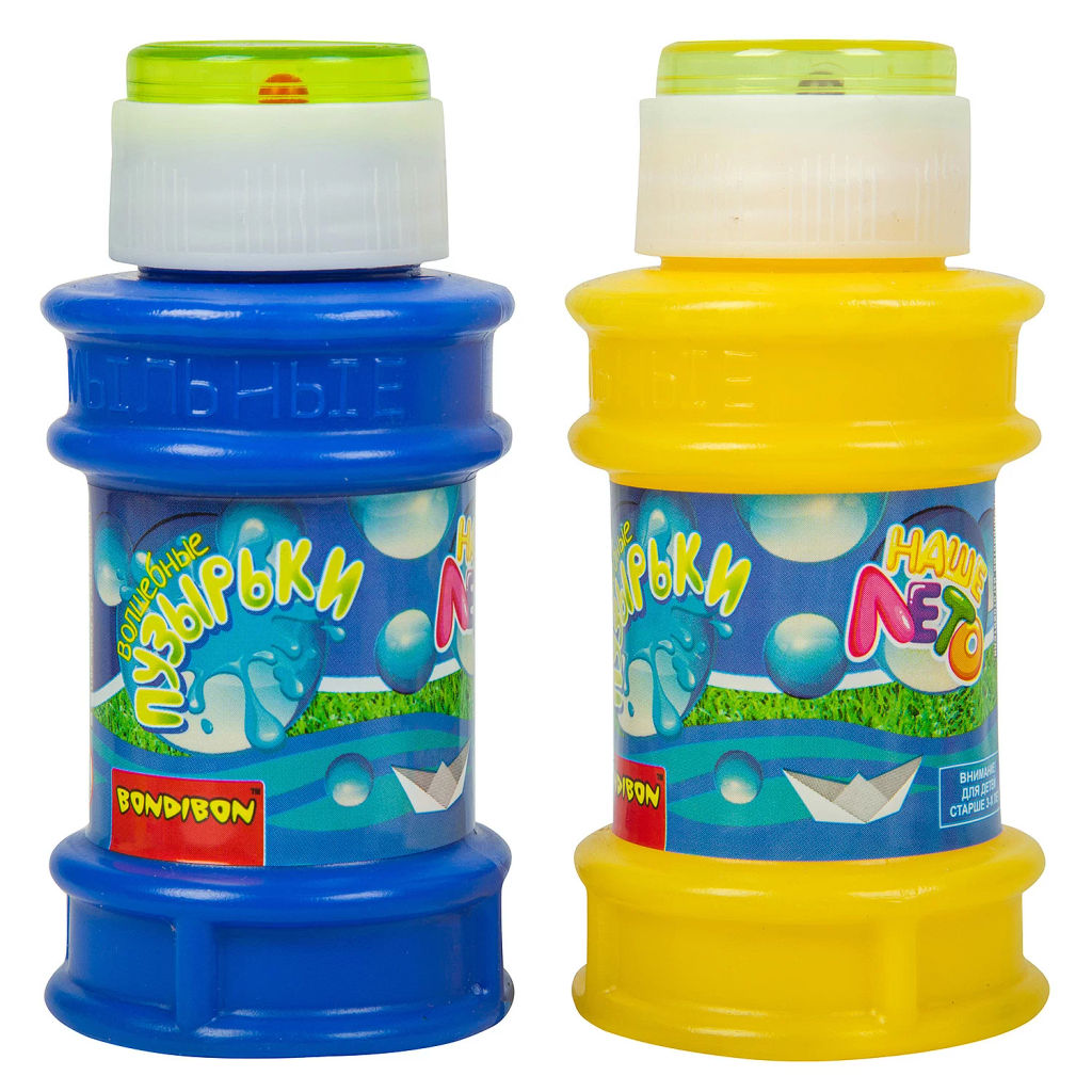 Мыльные пузыри BONDIBON Волшебные пузырьки. Наше Лето 120 мл  фото 2