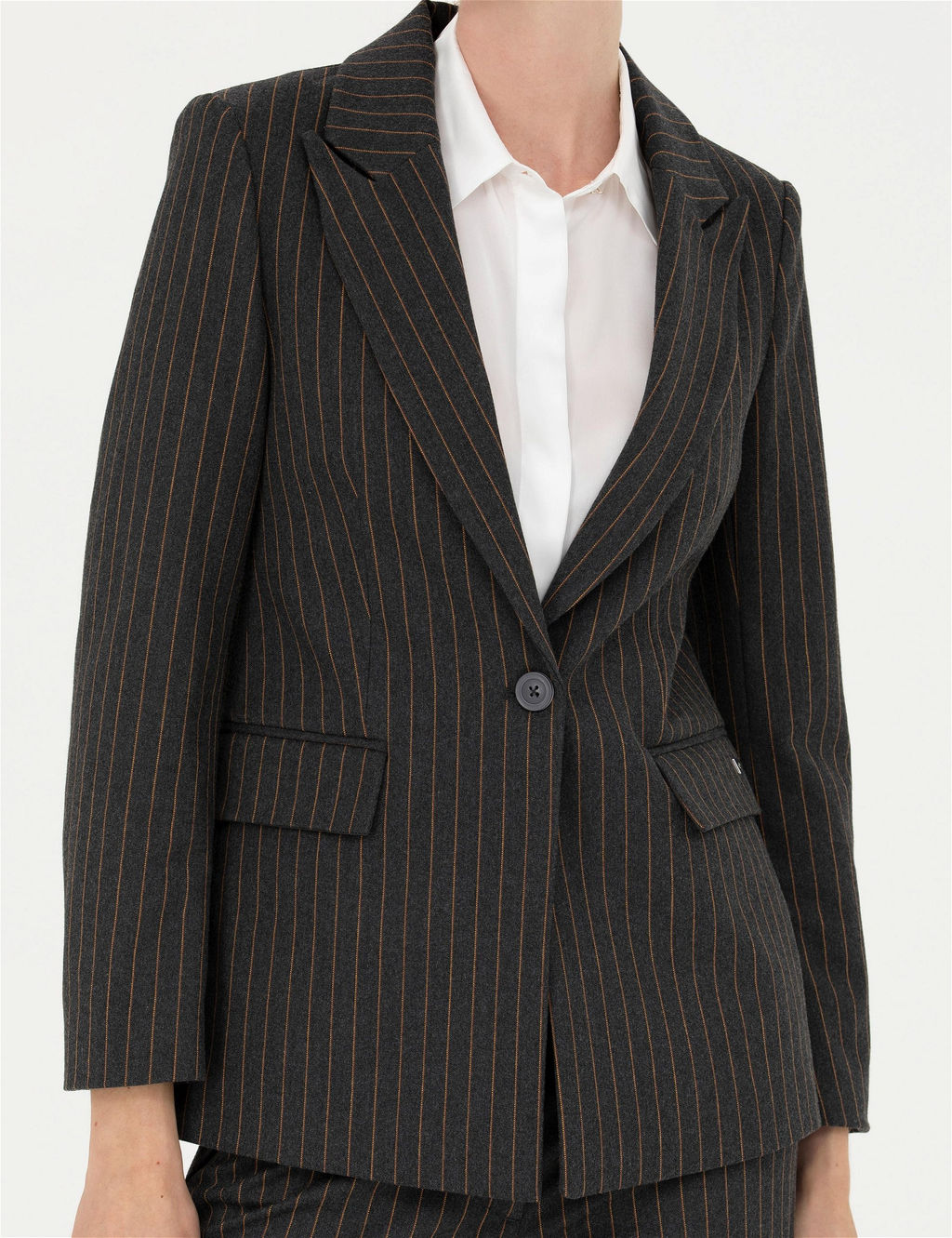 Antrasit Slim Fit Ceket - Pierre cardin фото 6