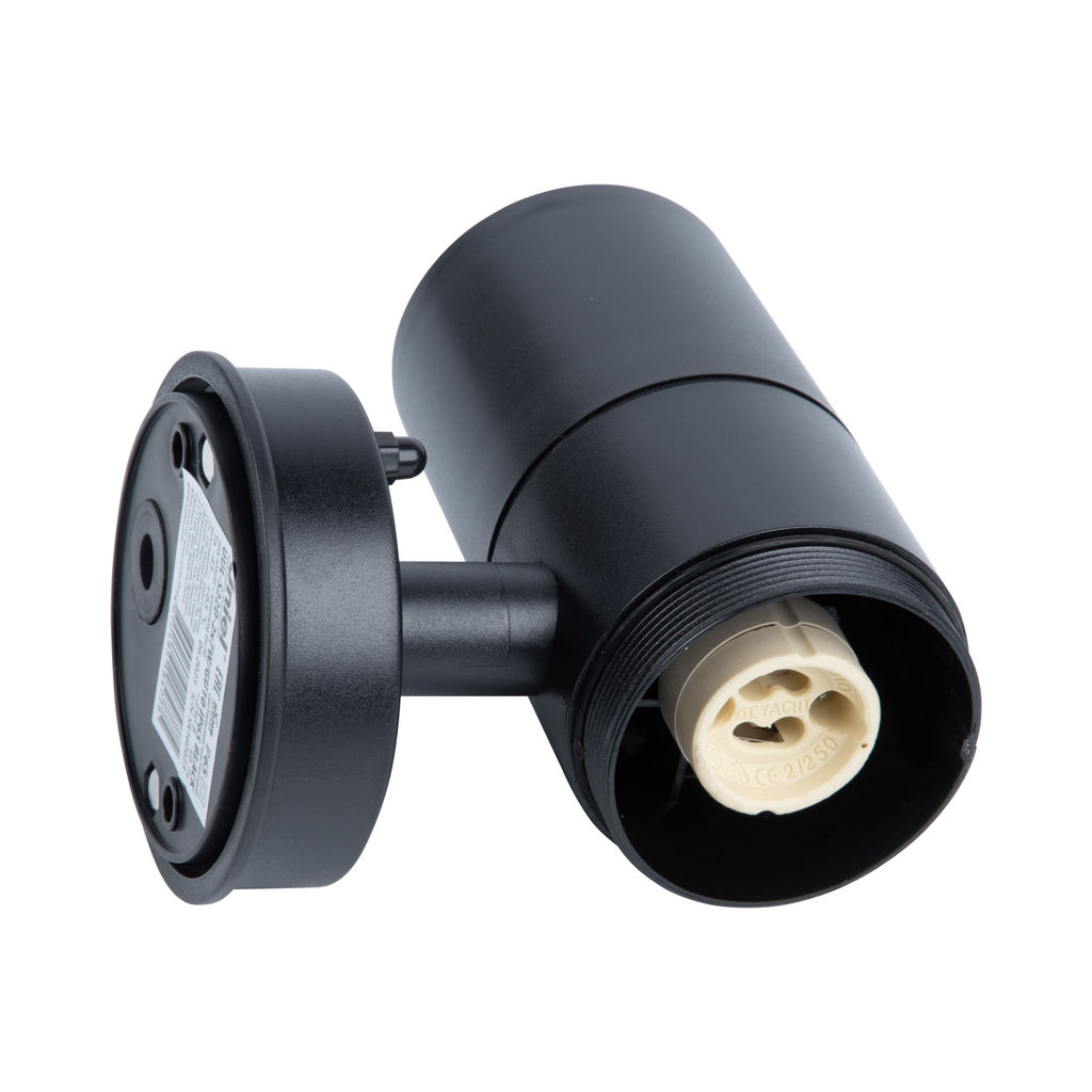 UUL-S22D-2x7W/GU10 IP65 BLACK Светильник уличный, под две лампы GU10. Архитектурный накладной. Корпус черный. TM Uniel