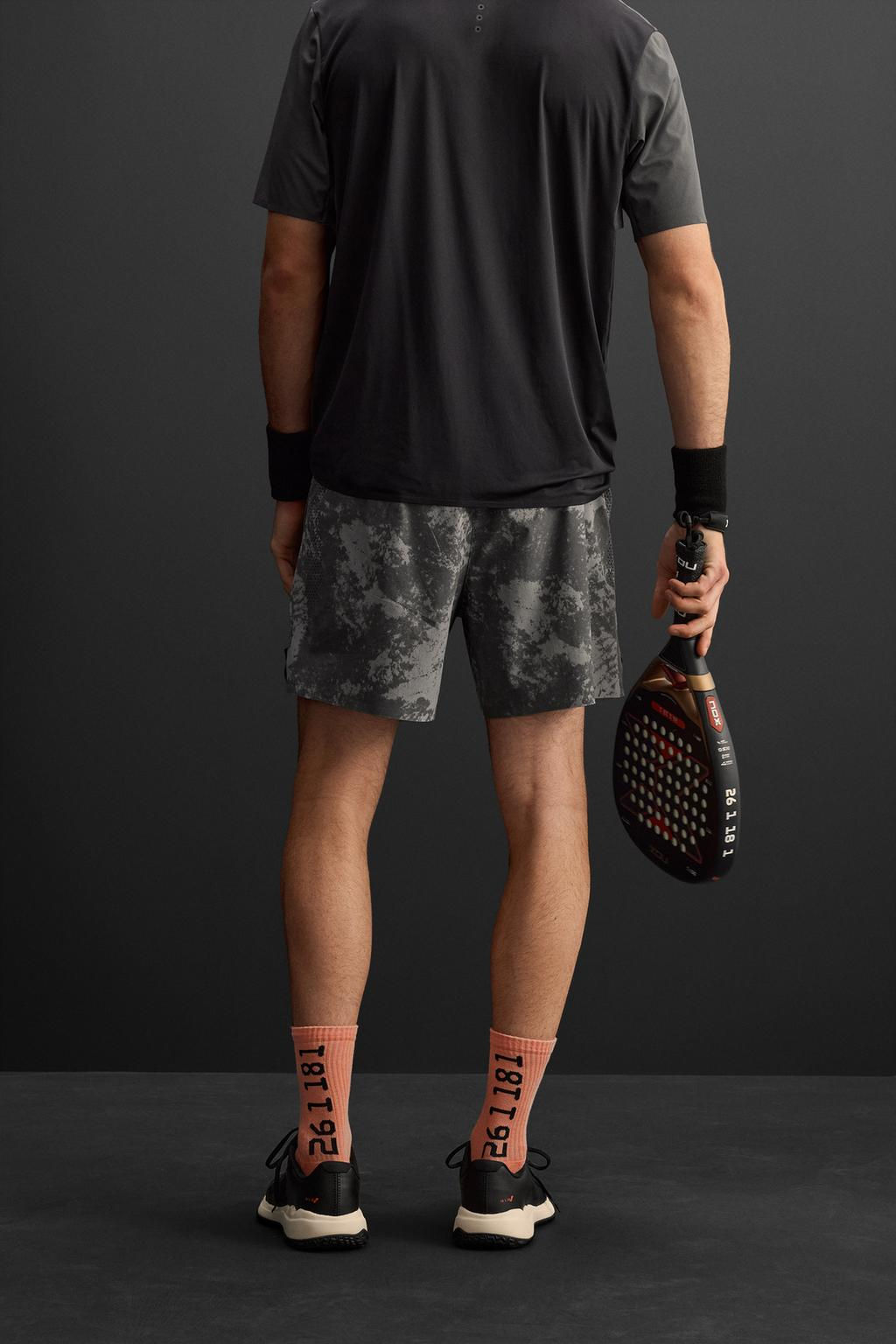 PRINTED TRAINING SHORTS - Zara фото 20