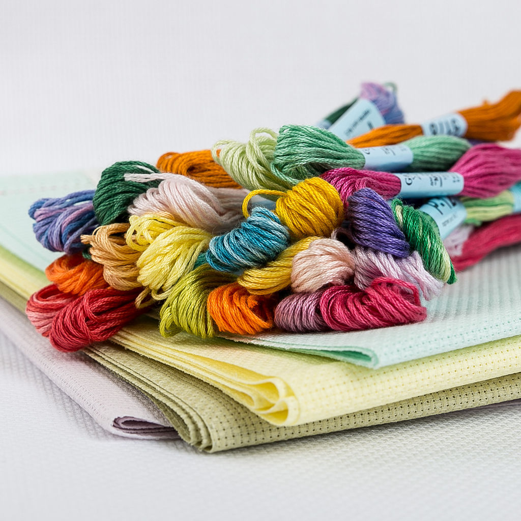 Нитки для вышивания Gamma мулине ( 0820-3070 ) 100% хлопок 24 x 8 м