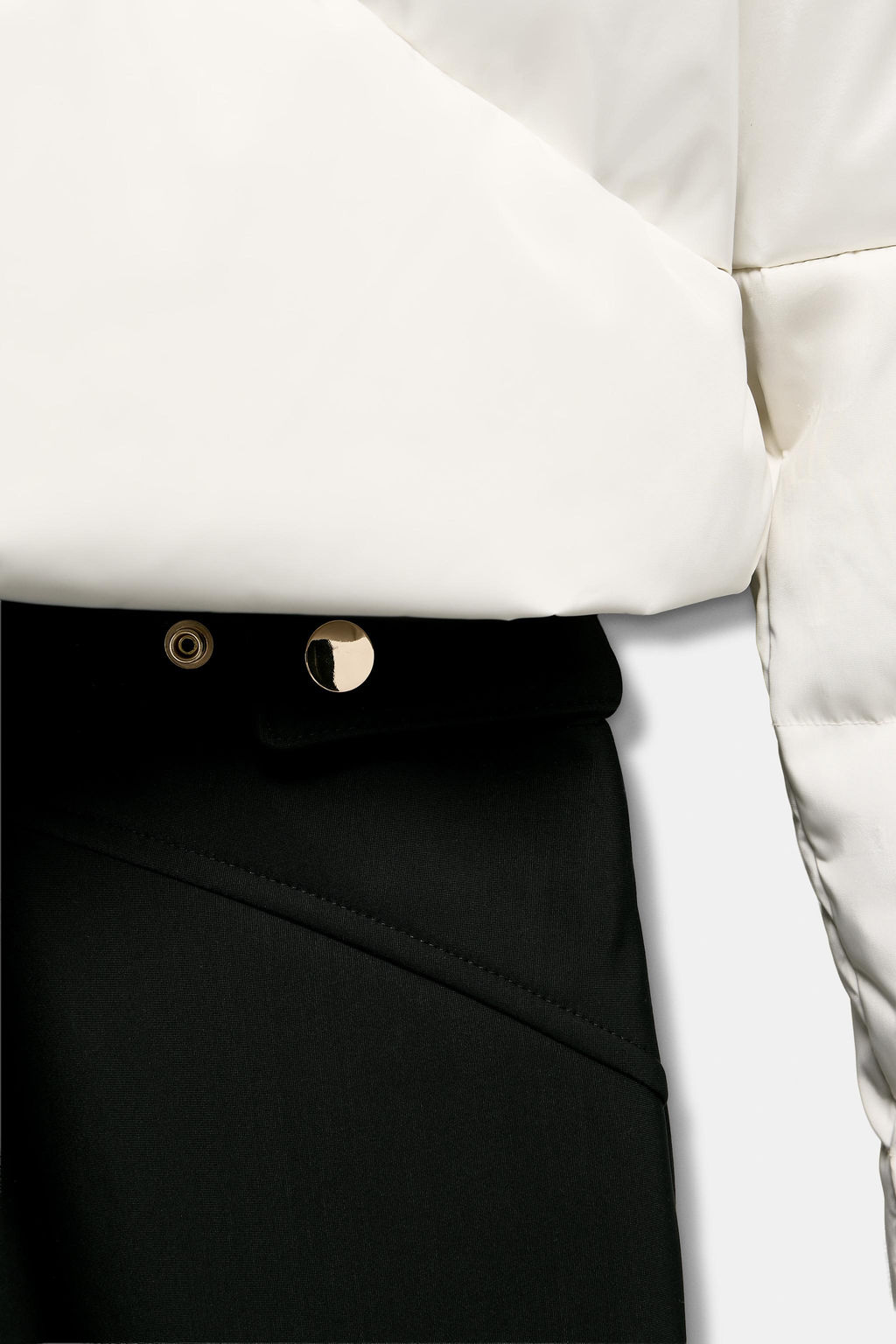 QUILTED COMBINED WATER-RESISTANT WINDPROOF RECCO® TECHNOLOGY SKI COLLECTION JUMPSUIT - Zara фото 31