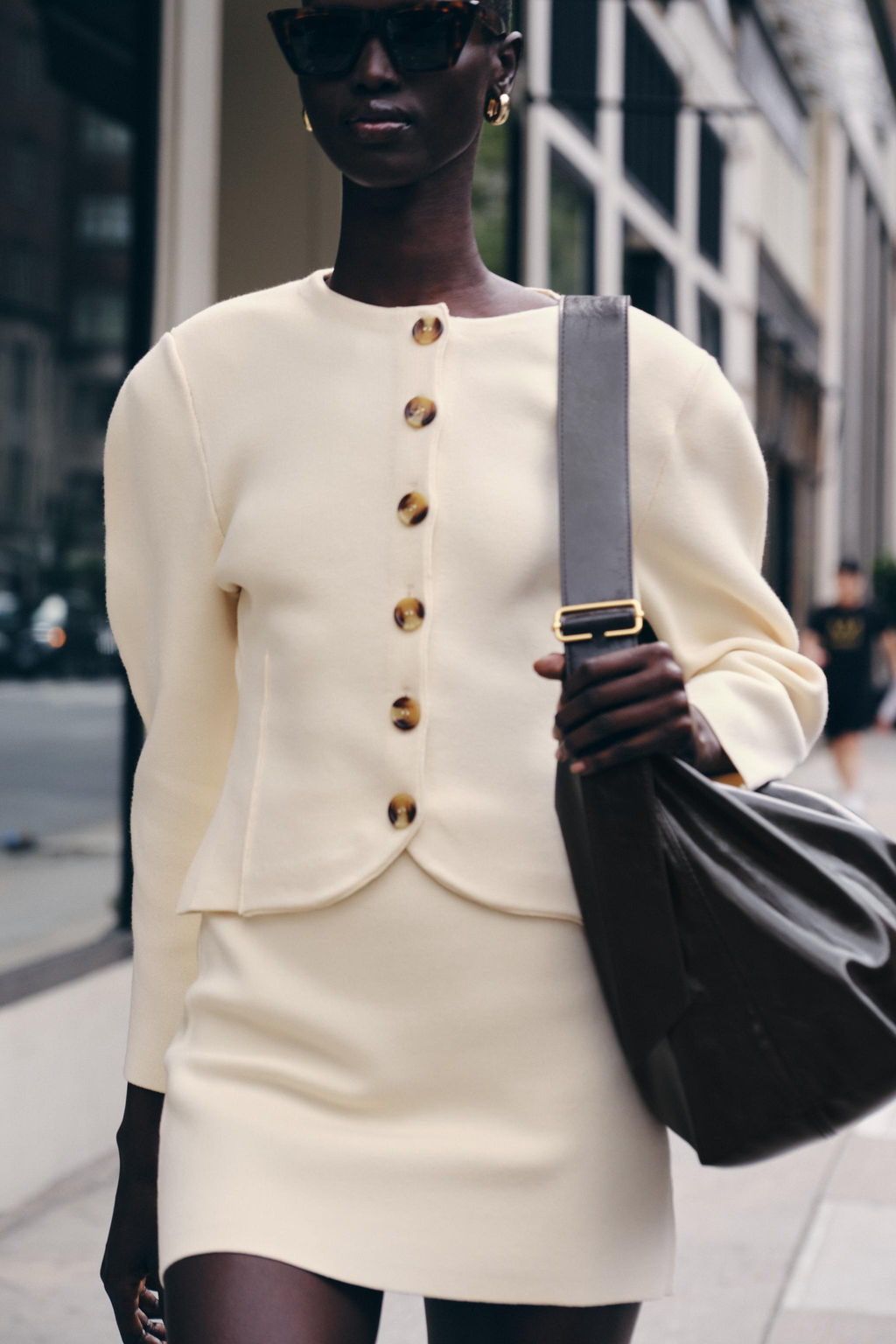FITTED CARDIGAN WITH BUTTONS - Zara фото 9