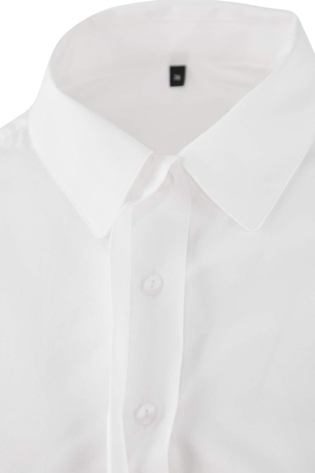 Beyaz Baglama Detayl? Crop Pamuk Poplin Gomlek TWOSS26GO00069 - Trendyolmilla фото 2