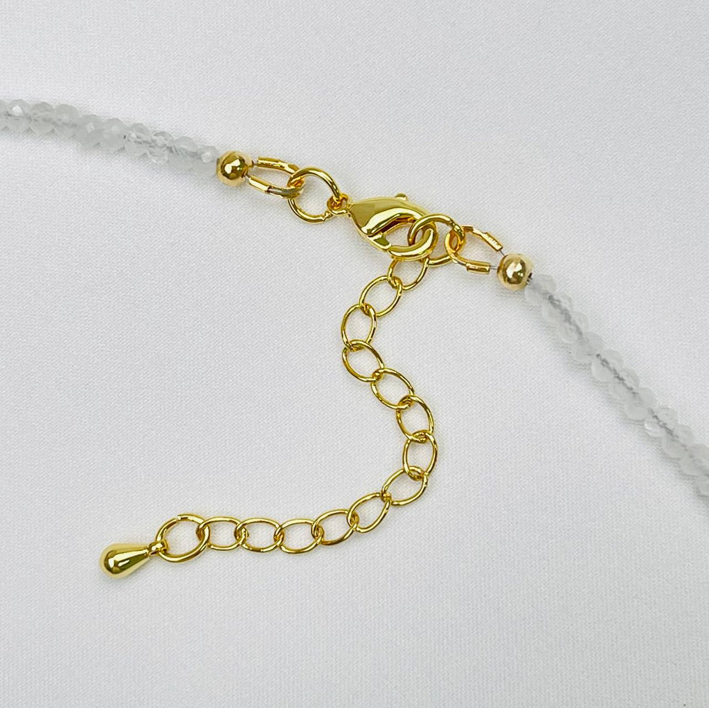 Колье из Лунного камня 38 см +