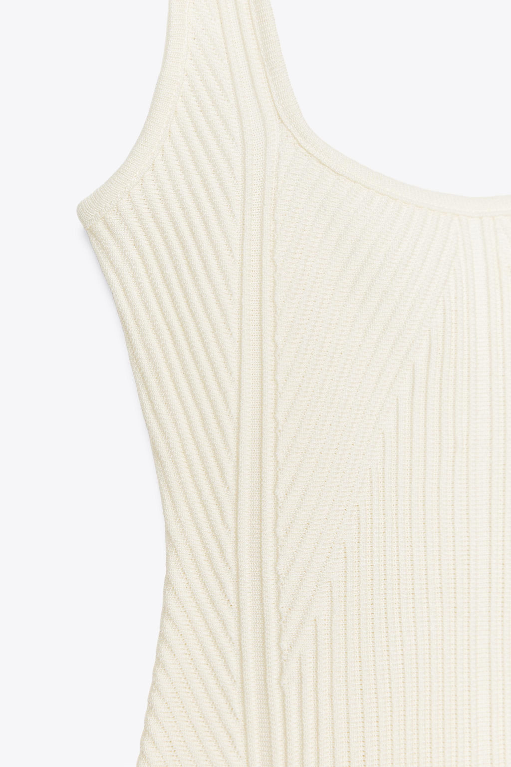 TEXTURED STRAPPY BODYSUIT - Zara фото 6