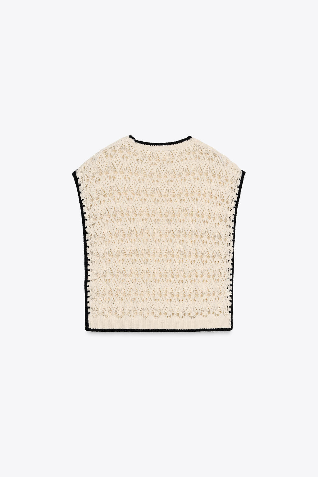POINTELLE KNIT VEST - Zara фото 11