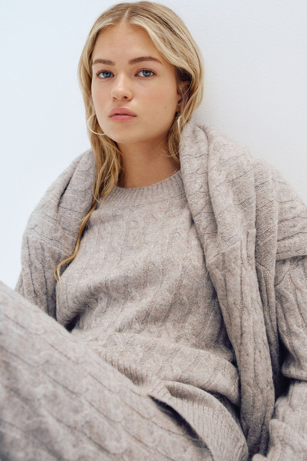 Jersey en punto trenzado - H&m фото 4