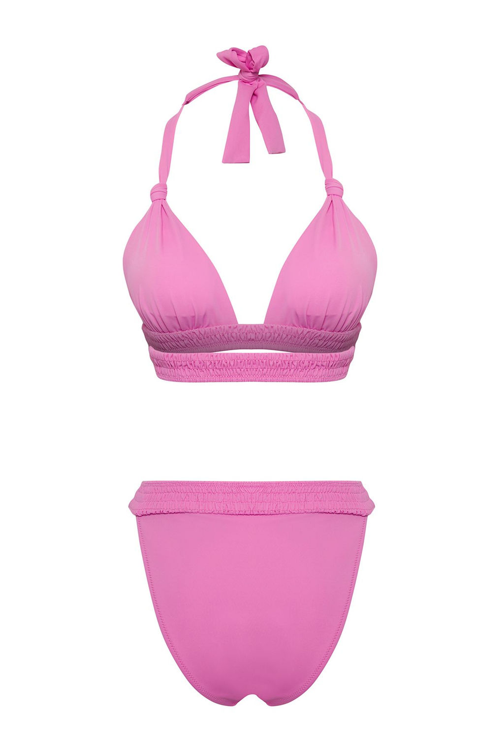 TRENDYOLMILLA Siyah Ucgen Regular Bikini Tak?m? TBESS25BT00051  фото 8