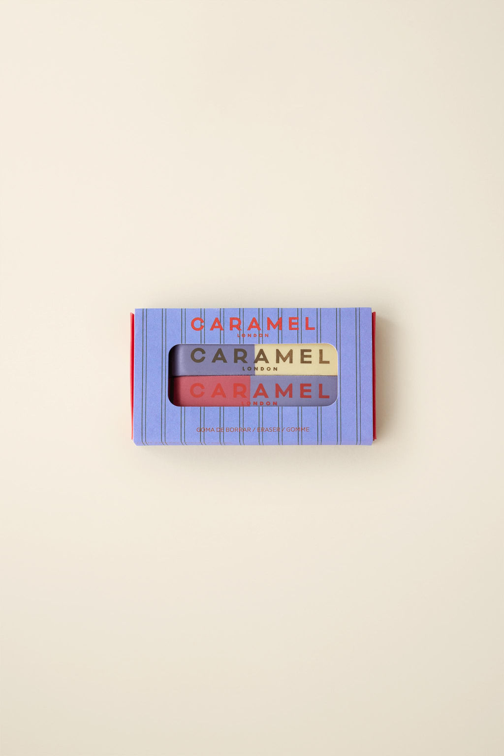 PACK DOS GOMAS CREATED BY CARAMEL LONDON X ZARA / Multicolor