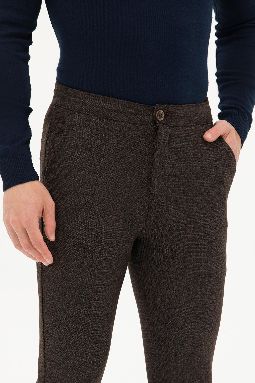 U. S. Polo Assn / Мужские холщовые брюки цвета кокоса - U.s. polo assn фото 5
