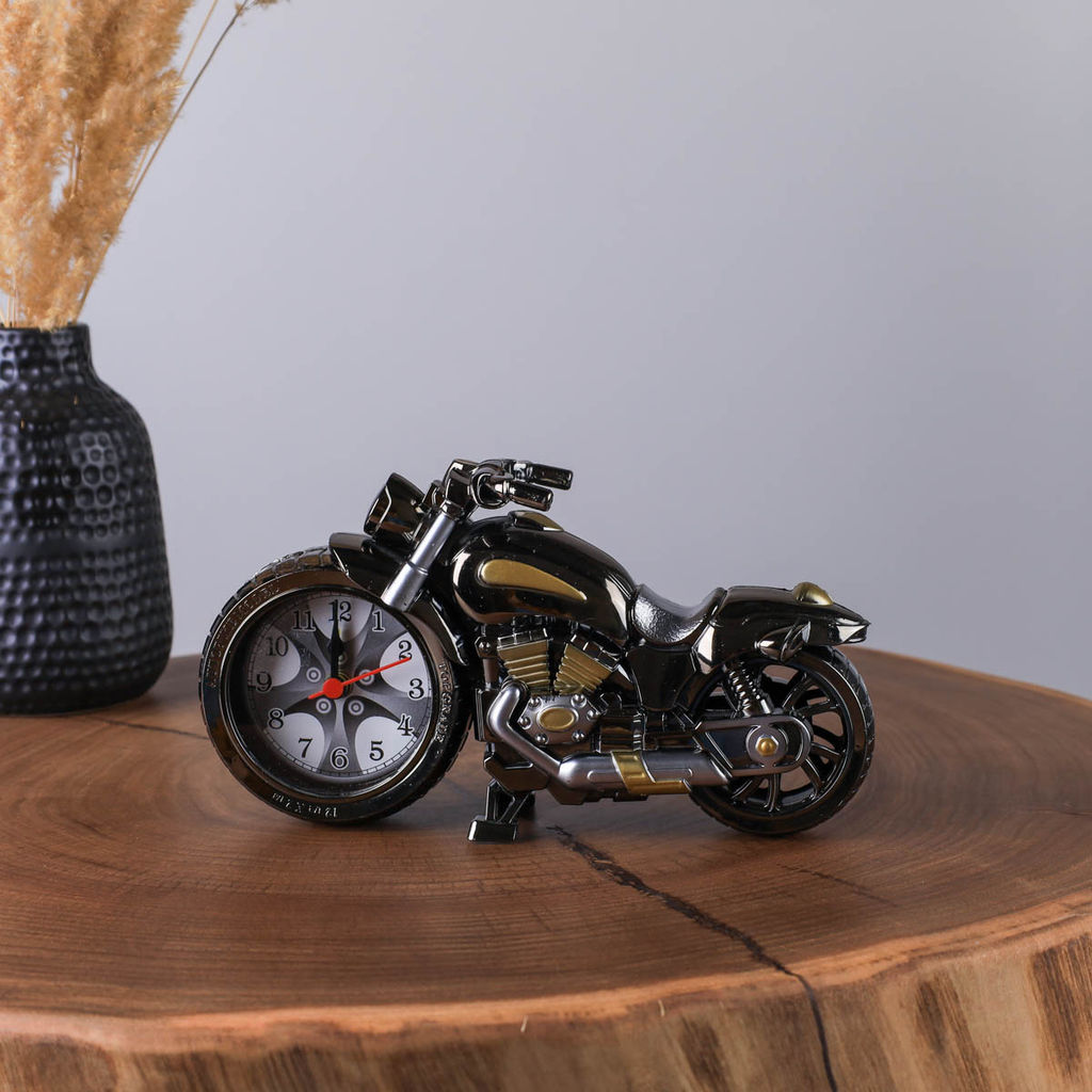 Часы настольные Мотоцикл 21 см / PF168A /уп 96/ - Галеонтрейд фото 2