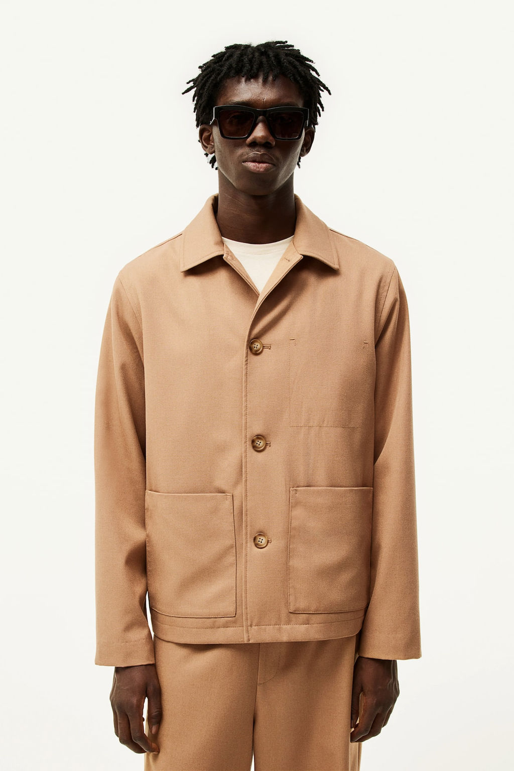 Chaqueta de sarga Regular Fit - H&m фото 2