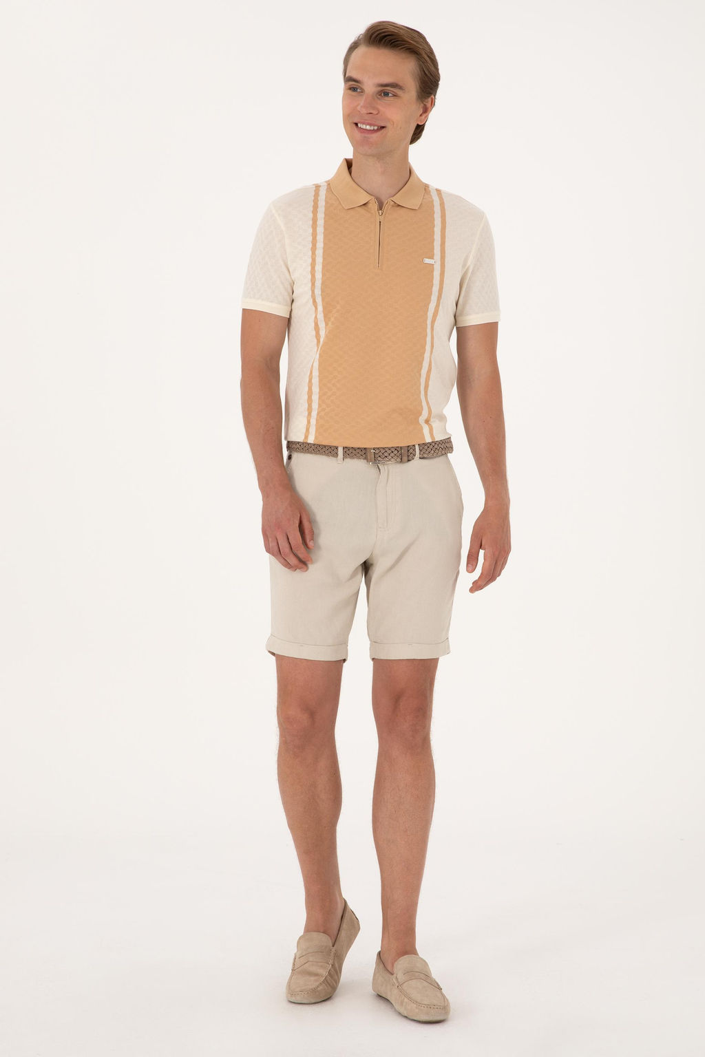 Erkek Ekru Ti__rt - U.s. polo assn фото 4