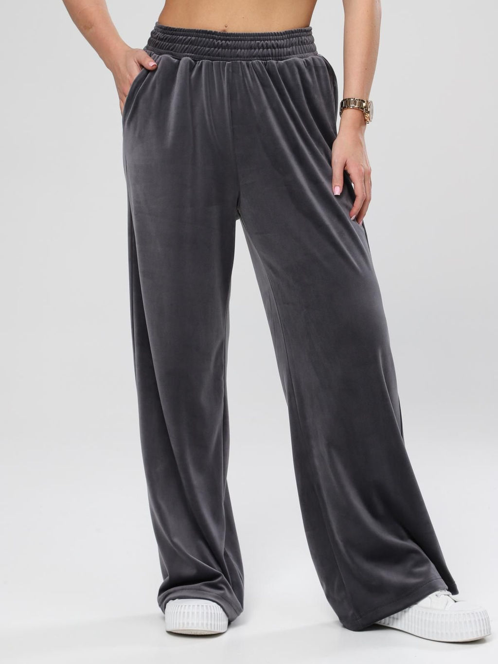 IV-CAPRIZ Марлена - брюки из велюра с лайкрой