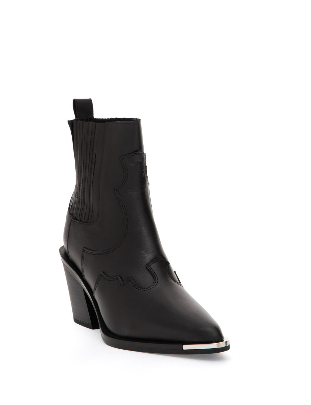 Siyah Topuklu Deri Bot - Pierre cardin фото 5