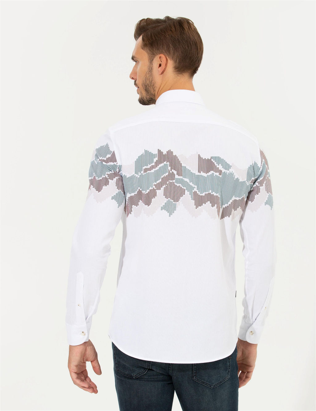 Ye_il Slim Fit Uzun Kollu G_mlek