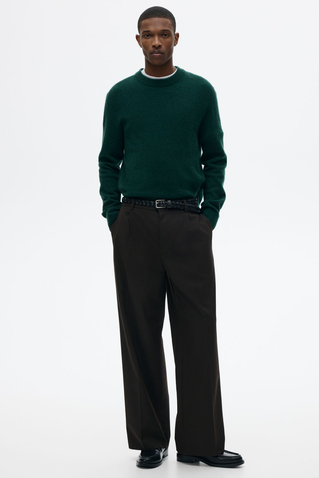 Jersey en punto fino de lana Regular Fit - H&m фото 10