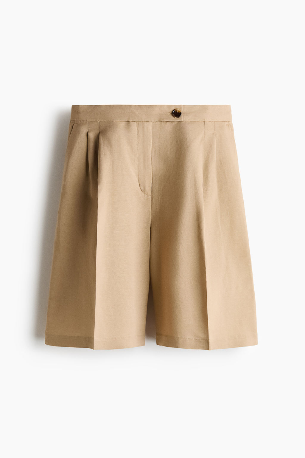 Bermudas en mezcla de lino - H&m фото 4