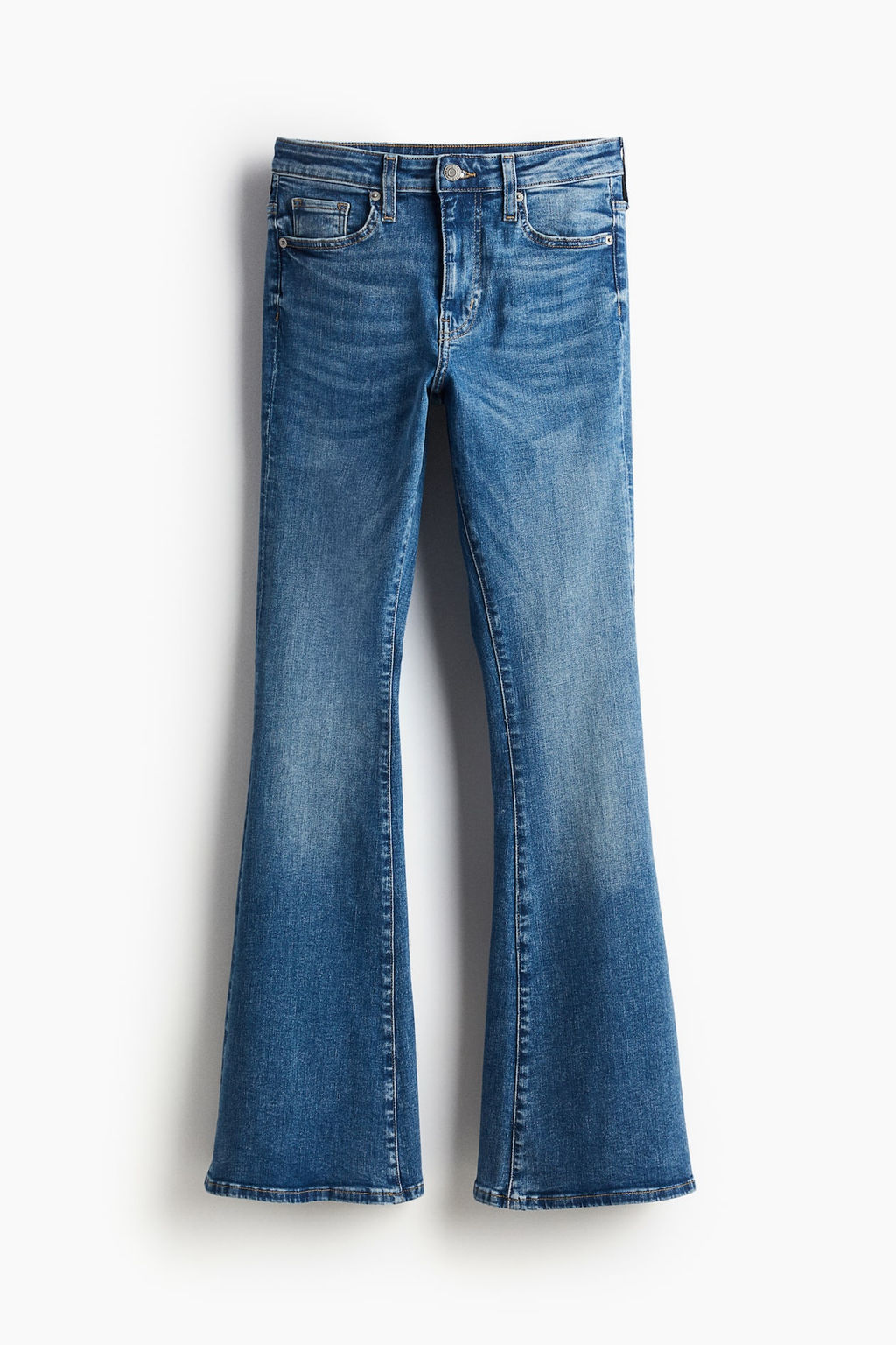 Flared Ultra High Jeans - H&m фото 8