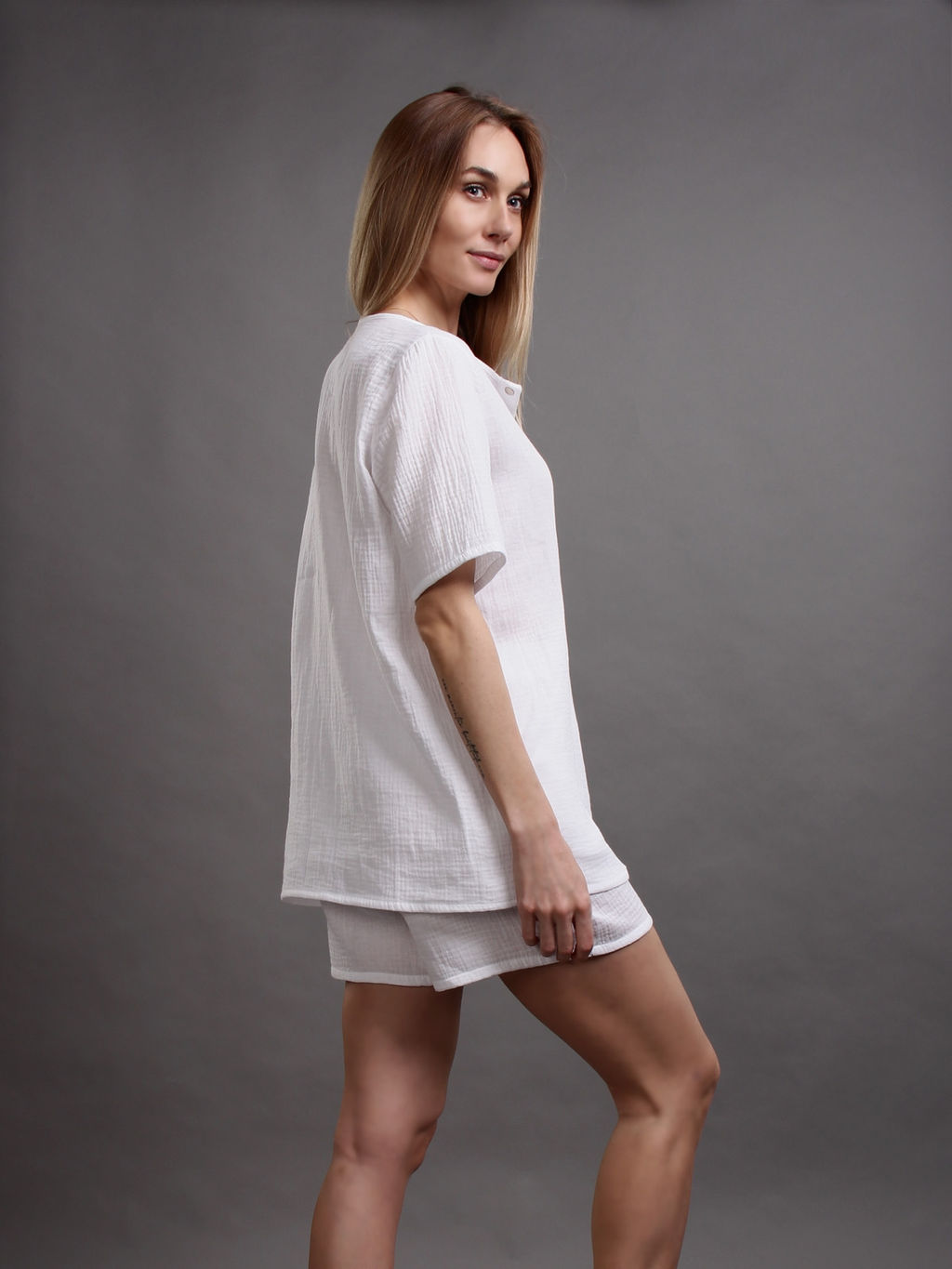 КОСТЮМ КС5050 БЕЛЫЙ МУСЛИН - Assana фото 6