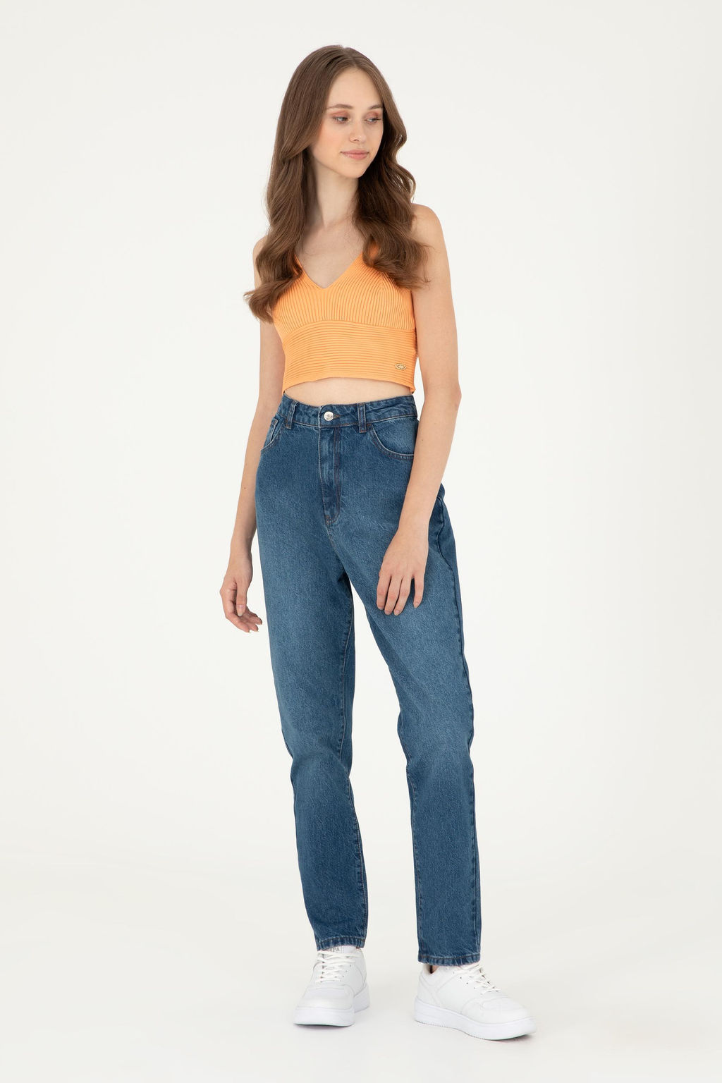 Женские синие джинсовые брюки Неожиданная скидка в корзине - U.s. polo assn фото 9