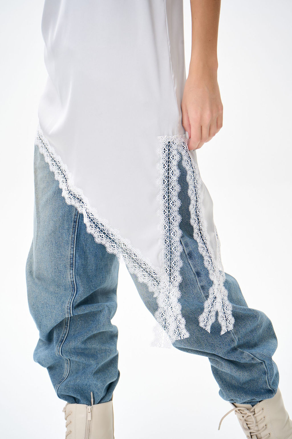 Топ Эли (серый) - Эльза фото 9