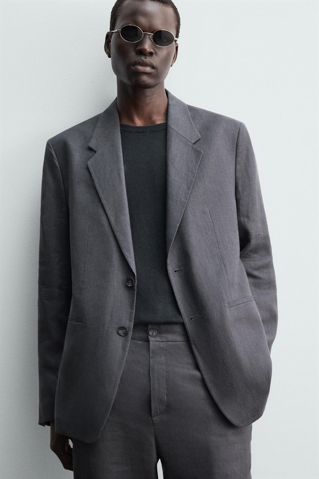 100% LINEN SUIT BLAZER - Zara фото 5
