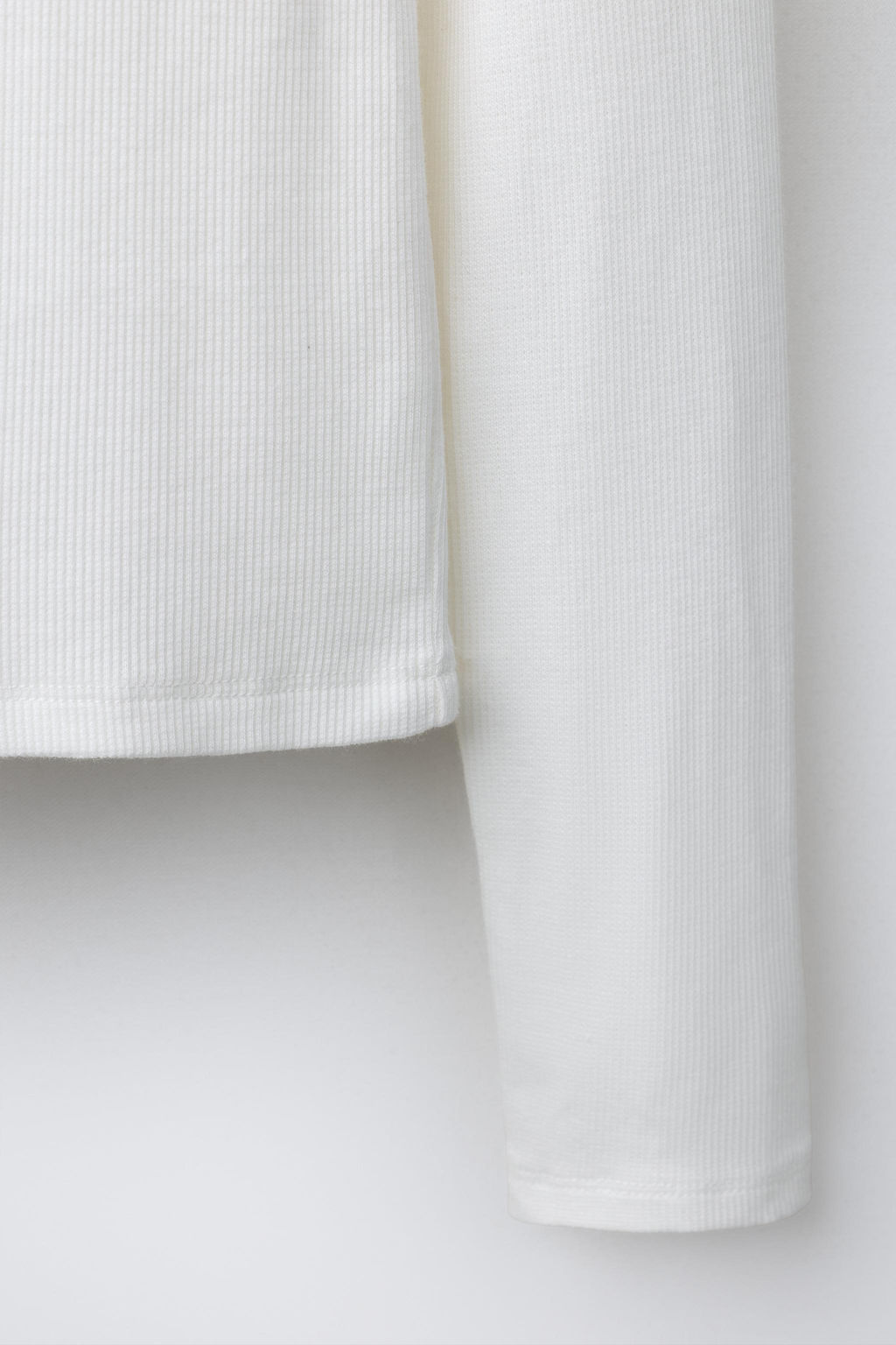 PRINTED RIBBED T-SHIRT - Zara фото 5