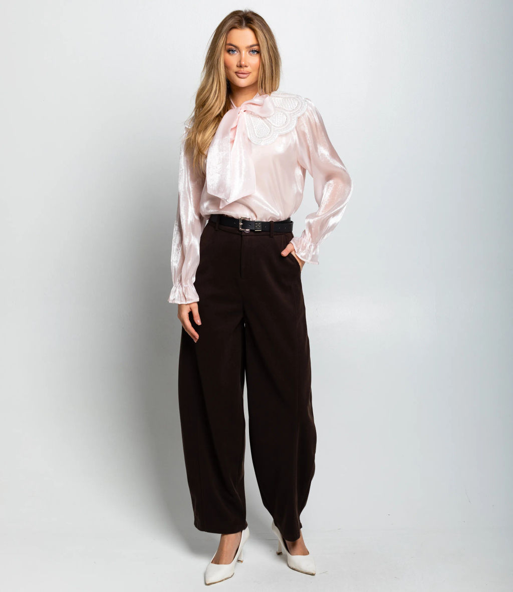 Брюки #КТ25131, шоколадный