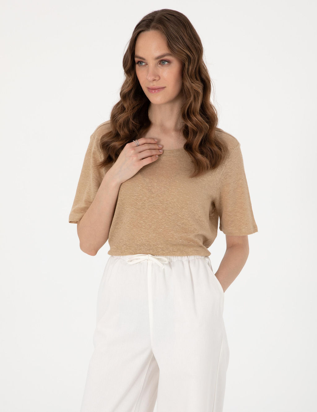 Bej Comfort Fit Ti__rt - Pierre cardin фото 3