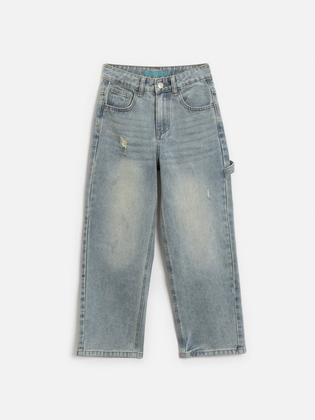 ACOOLA / Брюки джинсовые детские для мальчиков Nando синий  фото 3