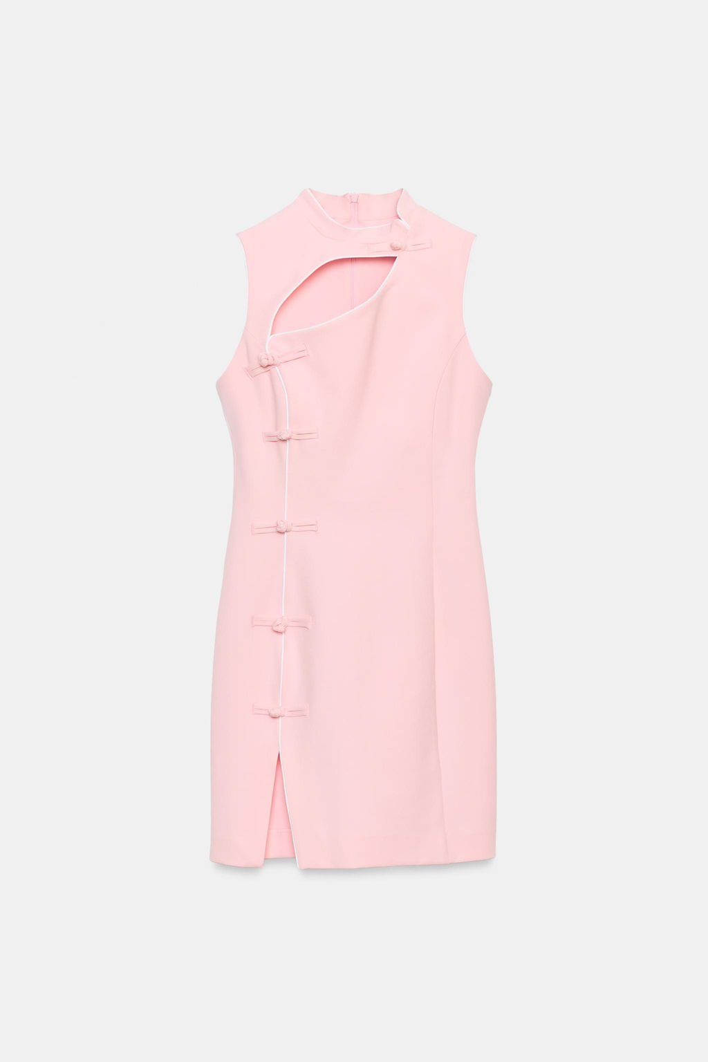 VESTIDO MINI ALAMARES / Rosa