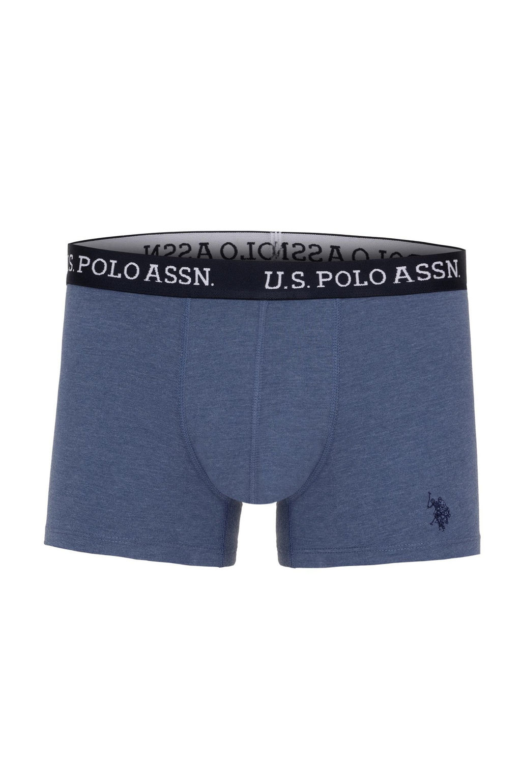 Мужские темно-синие боксеры (3 пары) Неожиданная скидка в корзине - U.s. polo assn фото 7