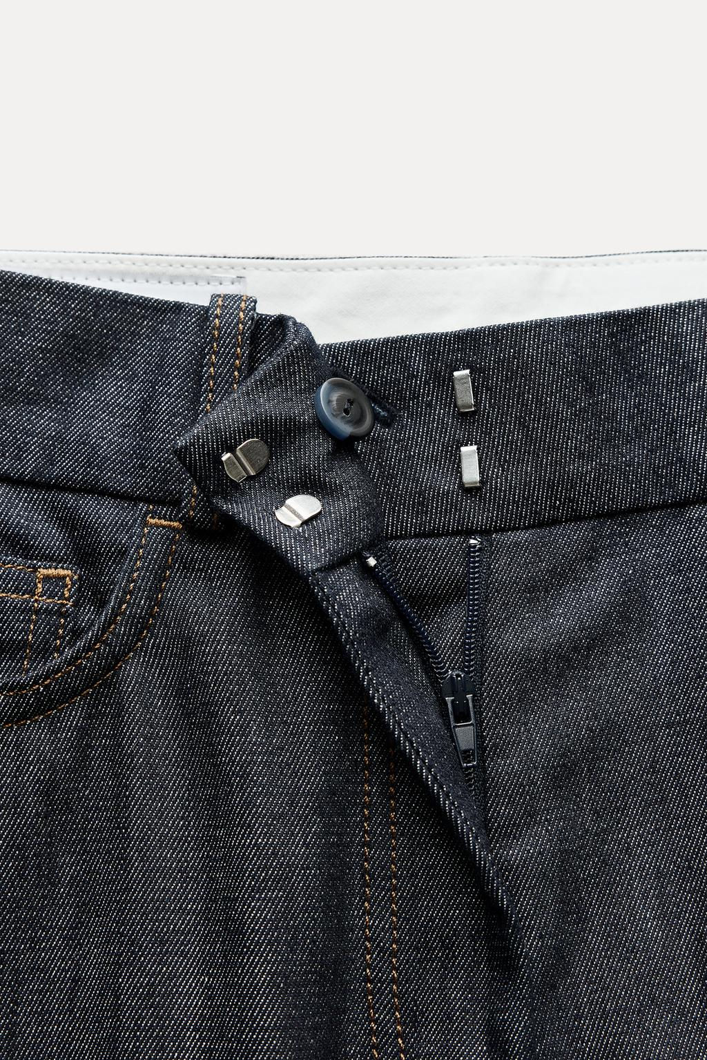 Z1975 STRAIGHT-LEG HIGH-WAIST JEANS - Zara фото 7